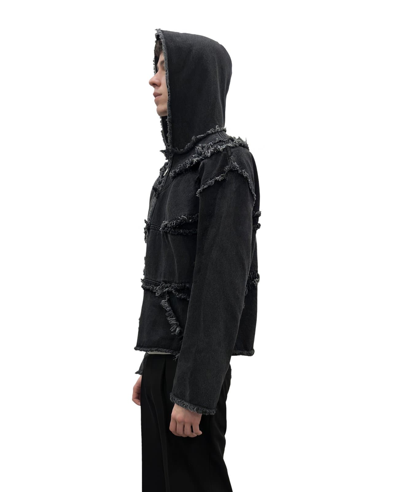 Scars hoodie oversized hoodie fit product photo made in Ukraine