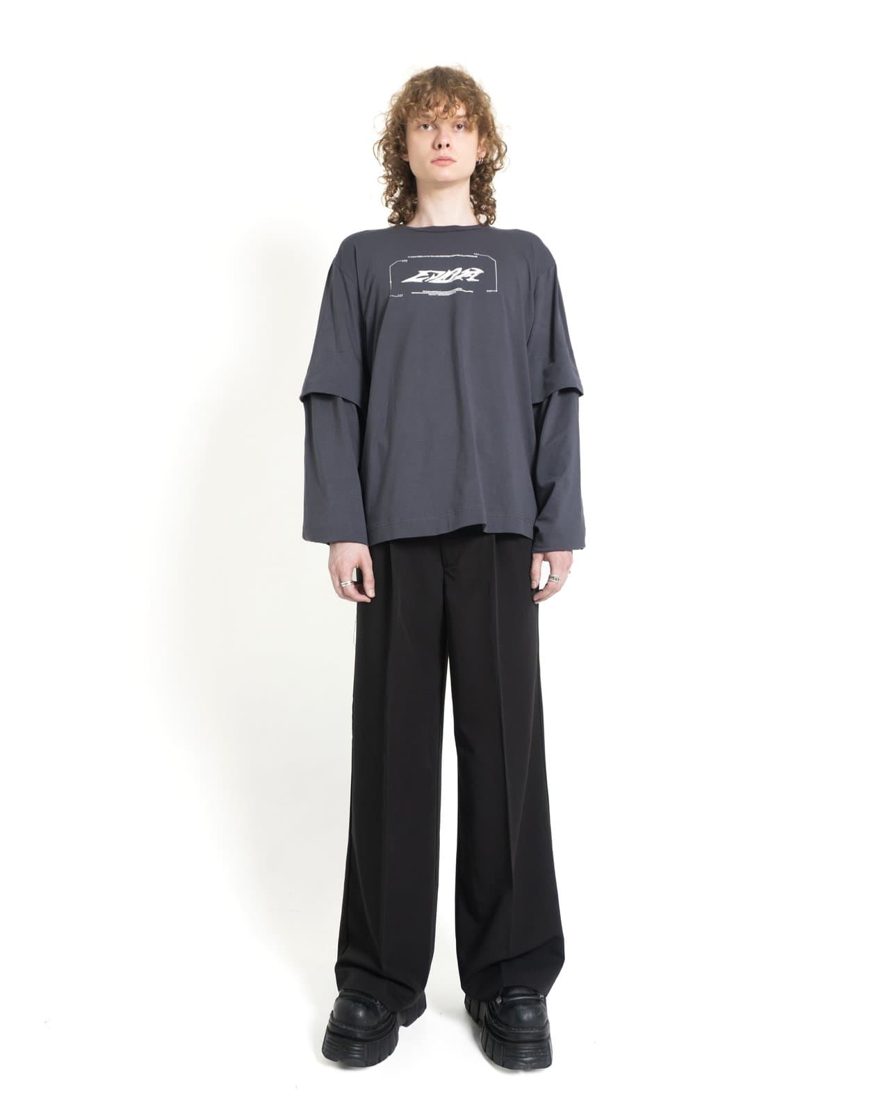 Loose fit pants fit product photo made in Ukraine