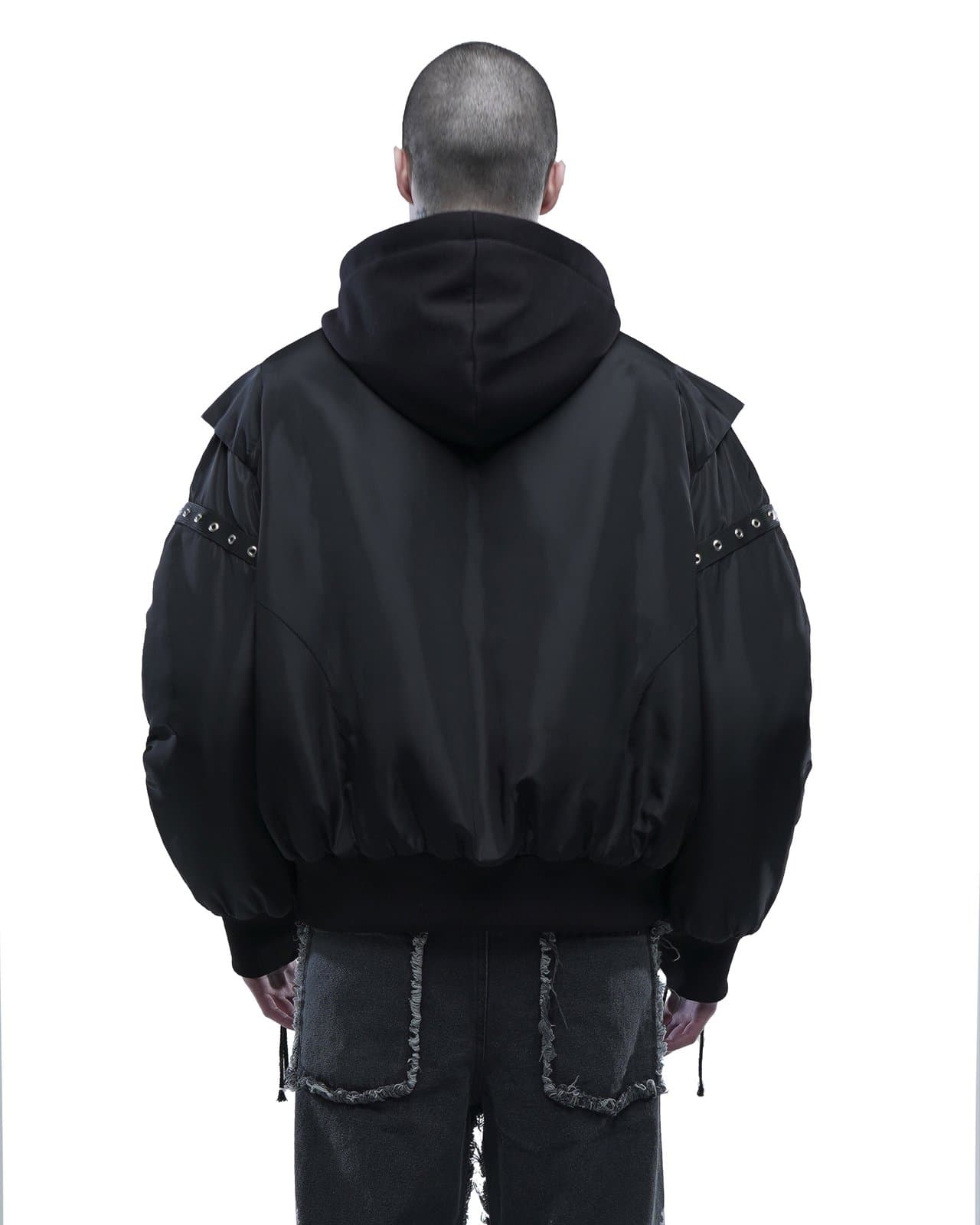 Riot bomber bomber jacket fit product photo made in Ukraine