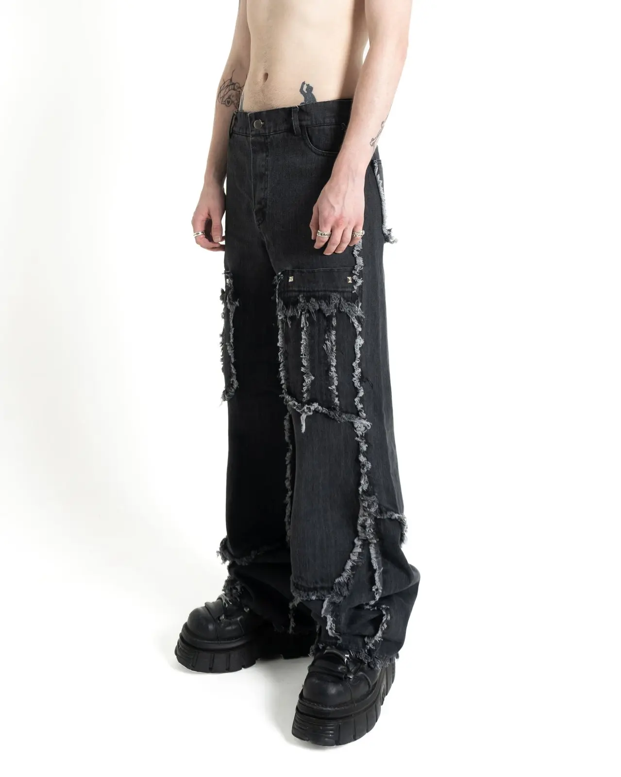 Deconstructed jeans